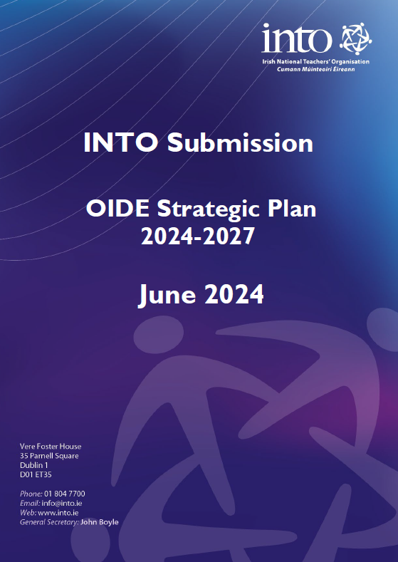 INTO Submission on OIDE Strategic Plan 2024-2027